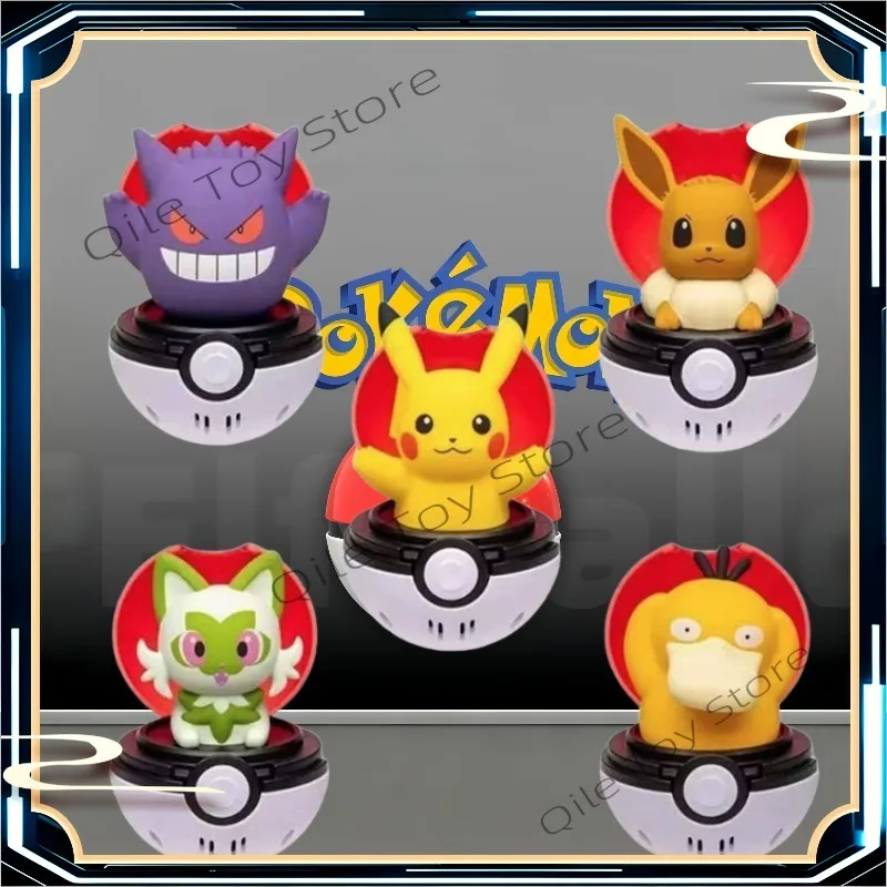 en-stock-takara-tomy-pokemon-figure-jouets-mignon-anime-poke-ball-gengar-sprigatito-pikachu-eevee-psycanard-action-figurine-modele-poupee