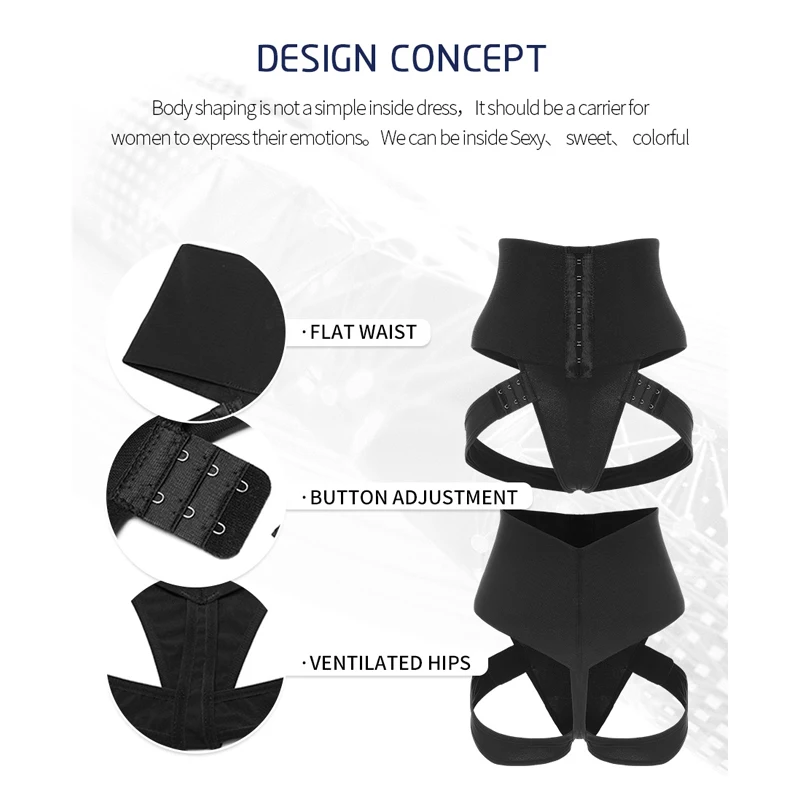 Butt Lifter Tummy Control Panties Hip Enhancer Briefs Buttocks Lift Shapewear Slimming Underwear High Waist Body Shaper fajas