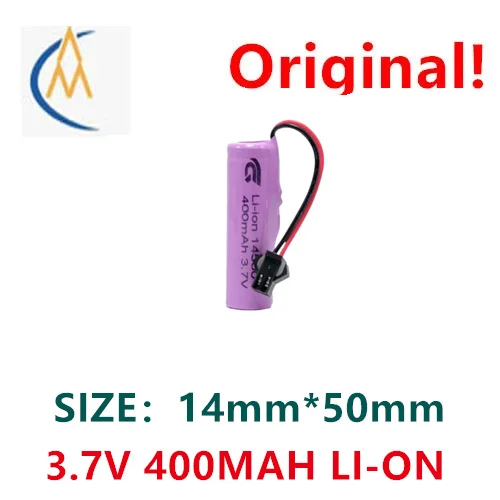 buy more will cheap 14500 cylindrical battery 3.7v400mAh lithium battery discount, full capacity with protection