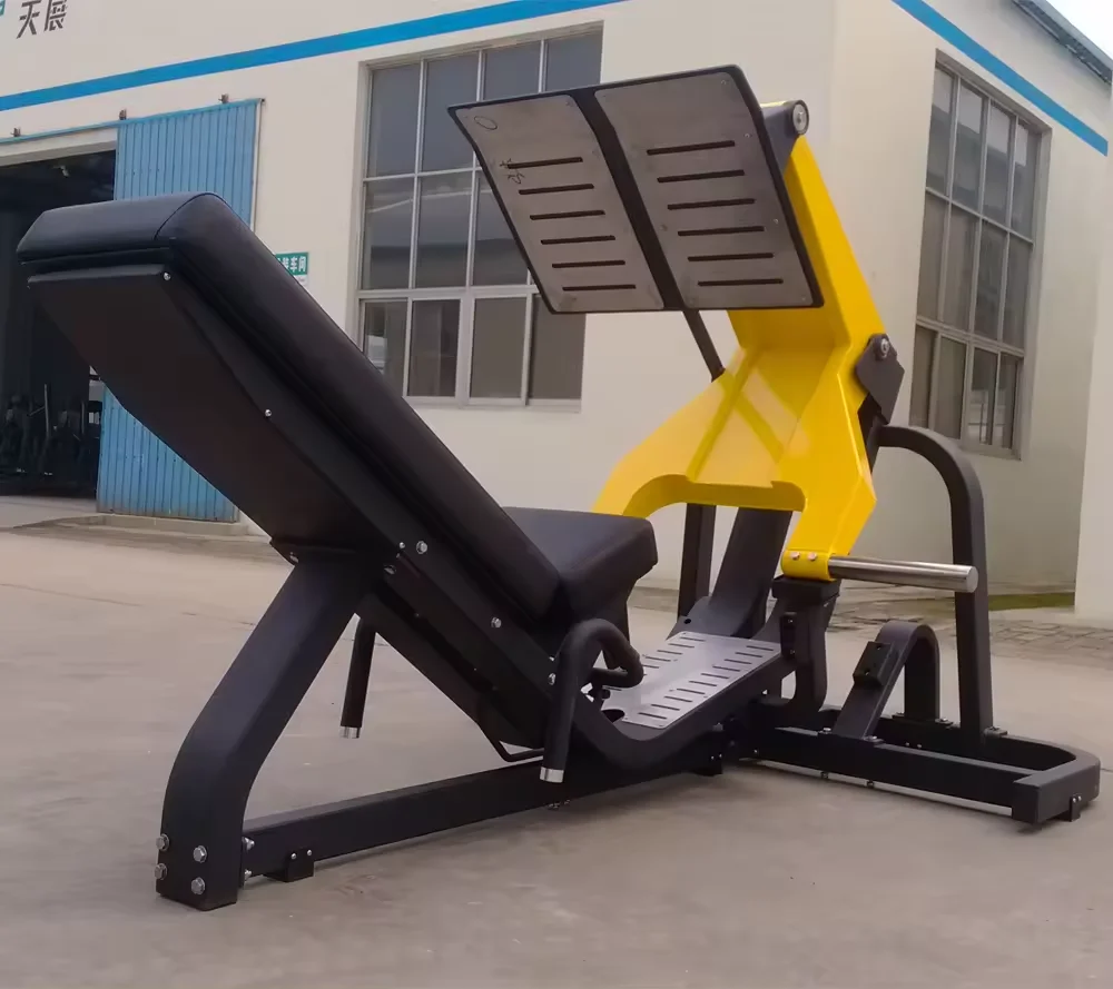 BEST Selling and Finely Processed Leg Press Machine Gym Equipment45 Degree Leg Press Gym Strength Training Equipment
