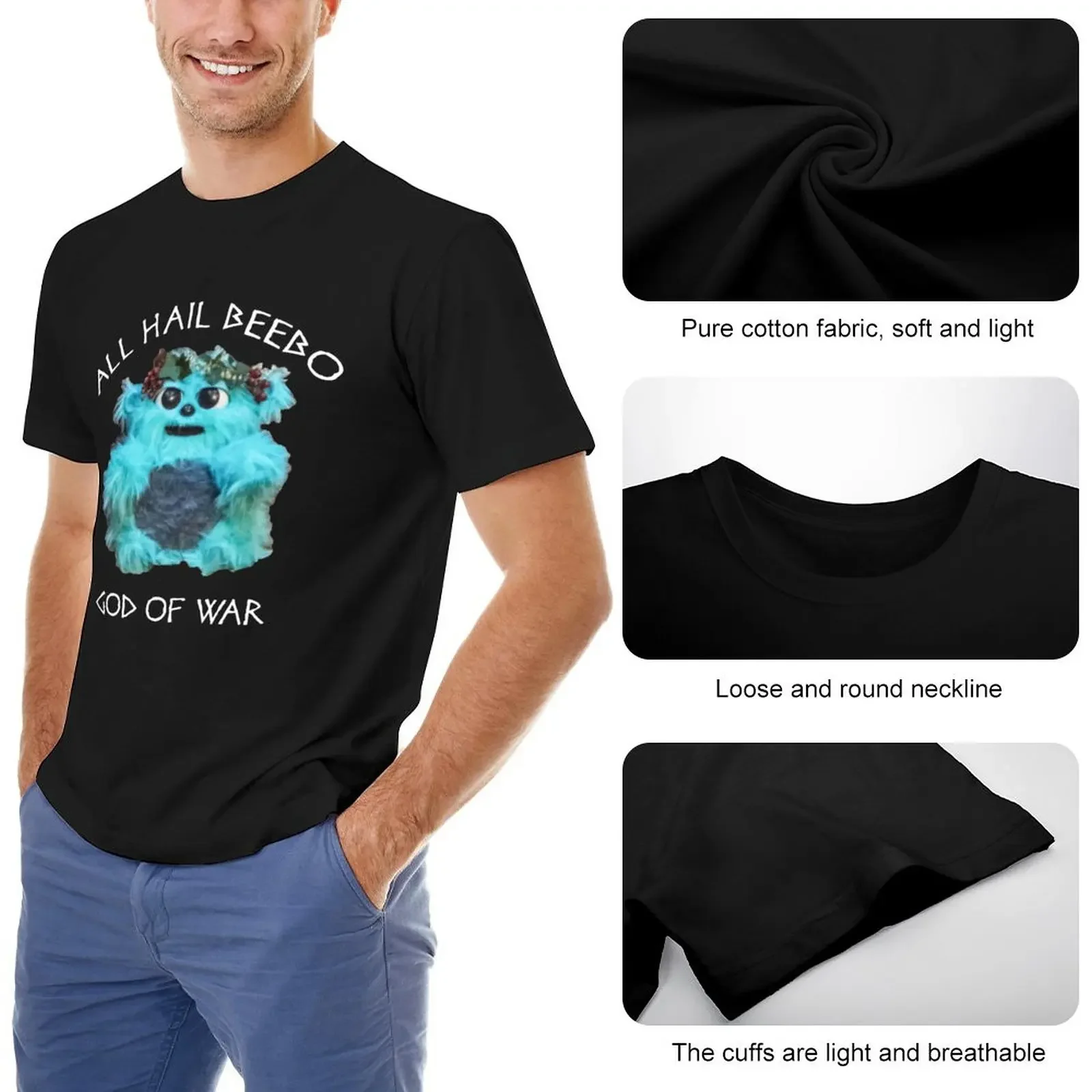 tshirt brand t shirt All Hail Beebo T-Shirt sweat shirt sports fan t-shirts sweat shirts, men Casual top tees