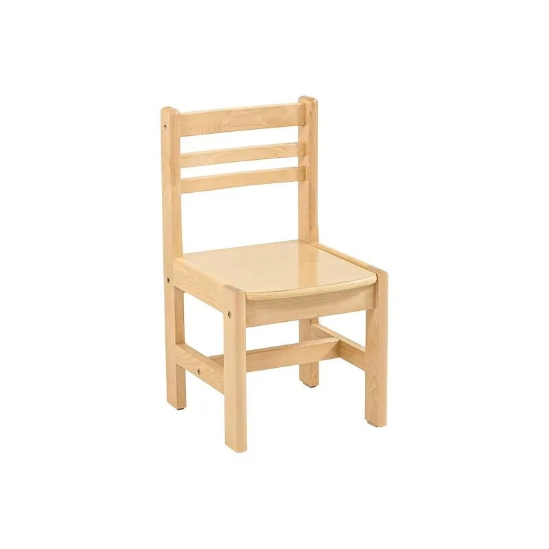 Modern Montessori Eco-friendly Wooden Chair Set 5-Year Warranty Classroom School Daycare Child Care Kindergarten