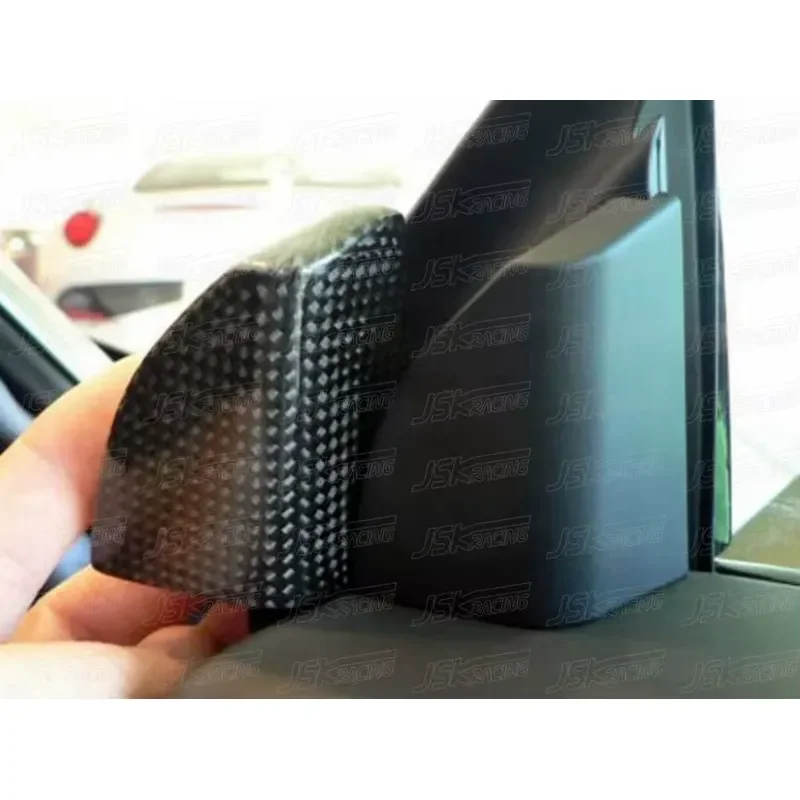 Carbon Fiber Interior Inner Door Triangle Trim for Ferrar 488 458 Italia and Spider and Speciale