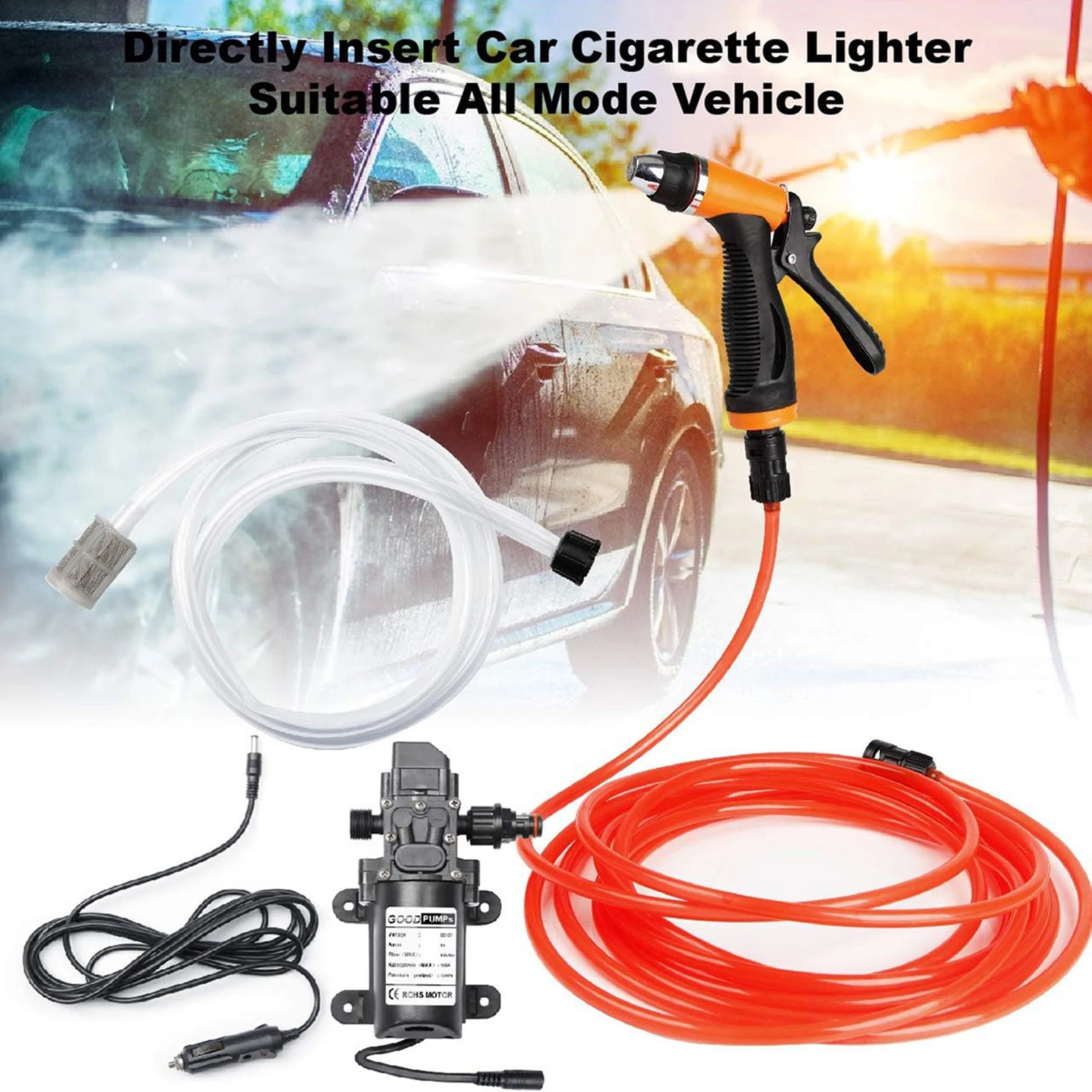 Spray Sprinkler Garden Water Spray Gun High Pressure Car Wash Water Sprayer Car Washing Sprinkle Nozzle Plant Watering