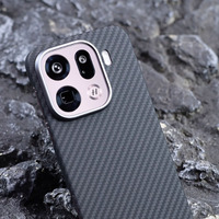 Case for OPPO Find X9 Pro FindX9 Real Carbon Aramid Fiber Anti-explosion Mobile Phone Protective Cover Protection Shell