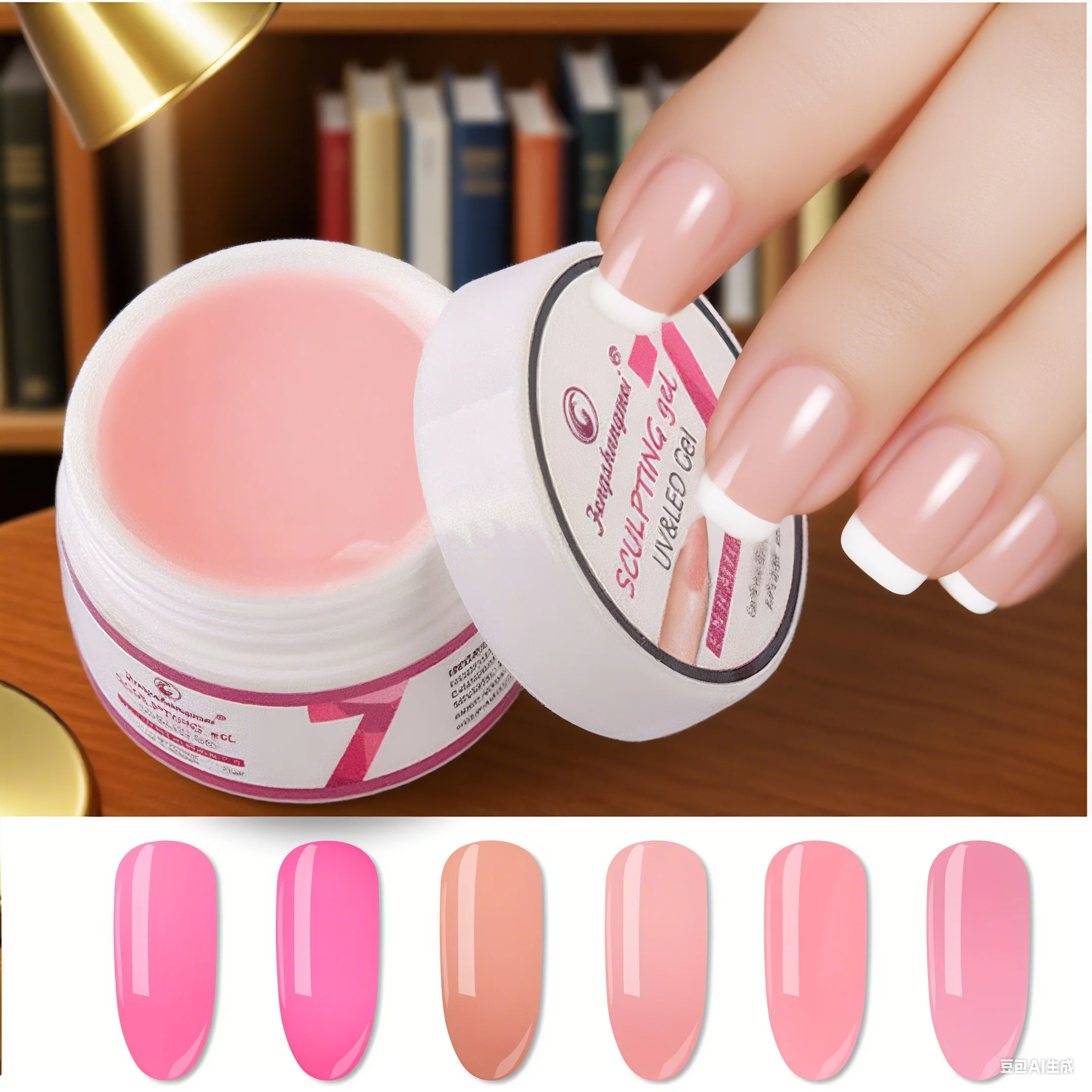 

26 Colors Hard Gel for extension LED/UV Builder Gel Clear Strong Acrylic Finish Perfect for Nail Extensions Sculpting & Overlays