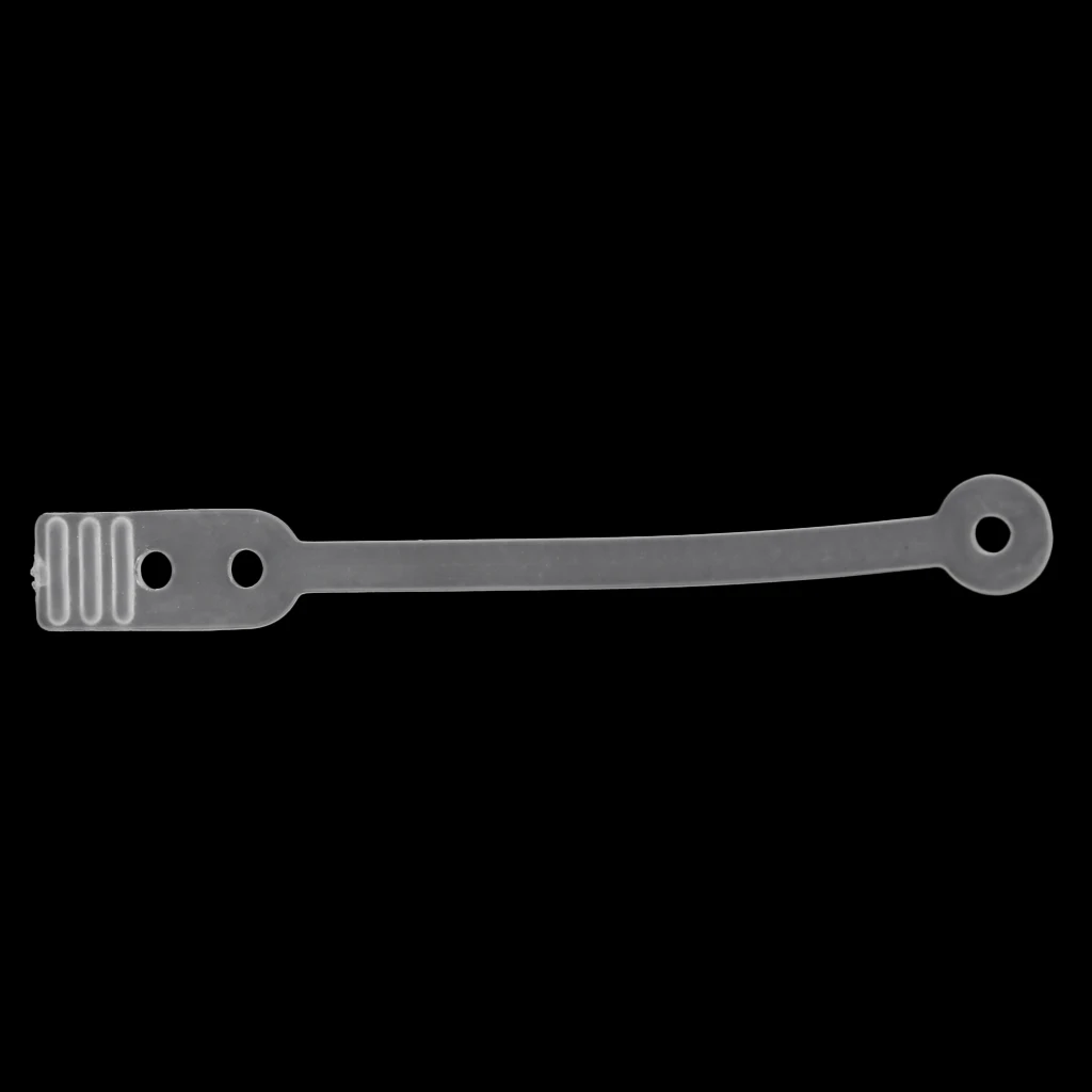 Hair Rod Rubber Bands Clear Elastic Attachments for Hair Rollers Machine Salon Perm Rod Styling Band for All Ages
