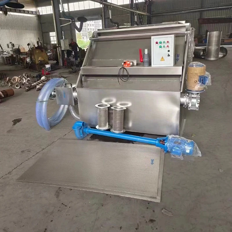 Waste Residue Dewatering Machine for Solid Liquid Separation Pig Poultry Cow Chicken Dung Manure Extruded Dryer