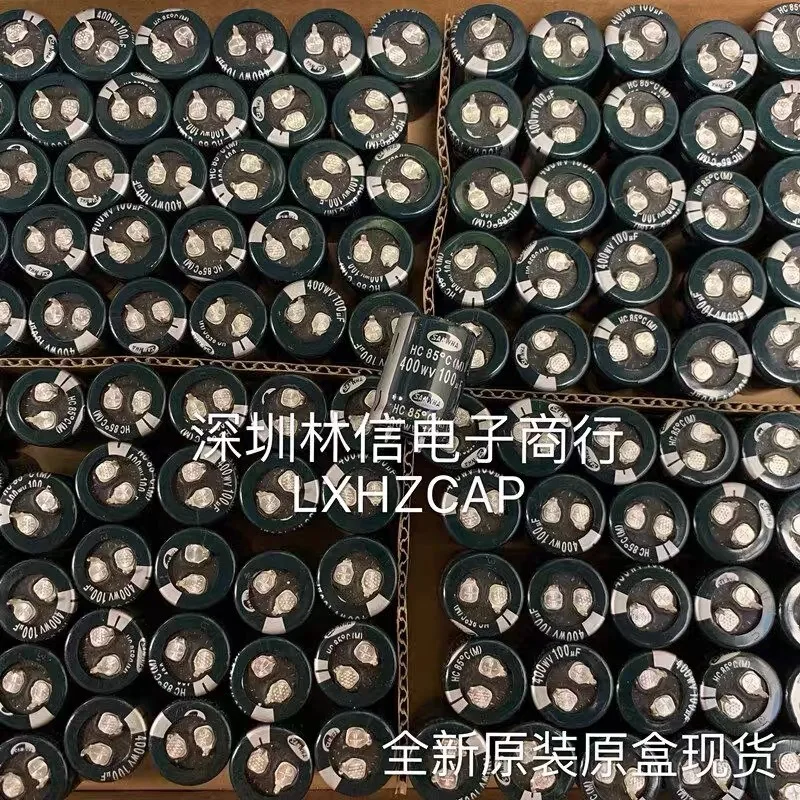 All-new original electrolytic capacitor 400V100UF 22x30400wv HC series 85 degree III and ASMWHA