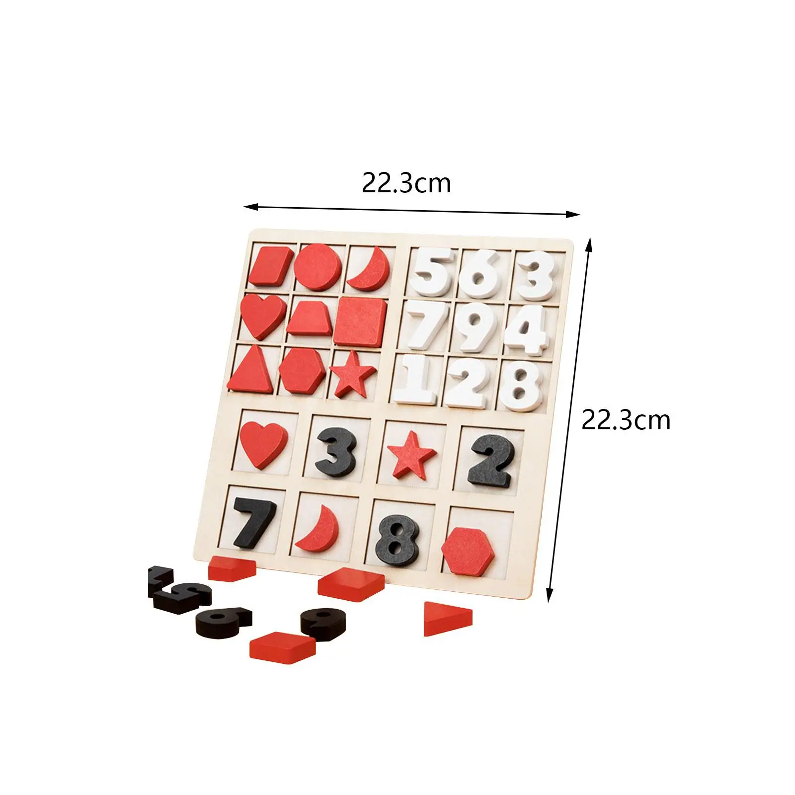Number Geometry Game Logical Thinking Game Holiday Gifts Interactive Toys Children Early Education for Girls Children Boys