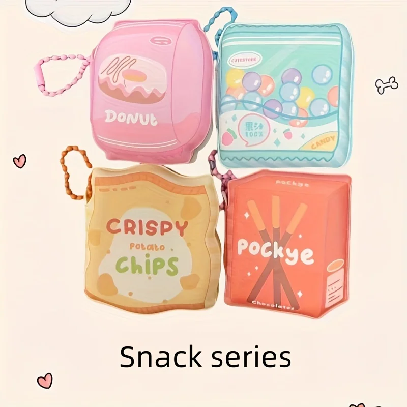 Mini quaderni da 4 pezzi con pendenti carini: cancelleria portatile, divertente e creativa per studenti e uso quotidiano