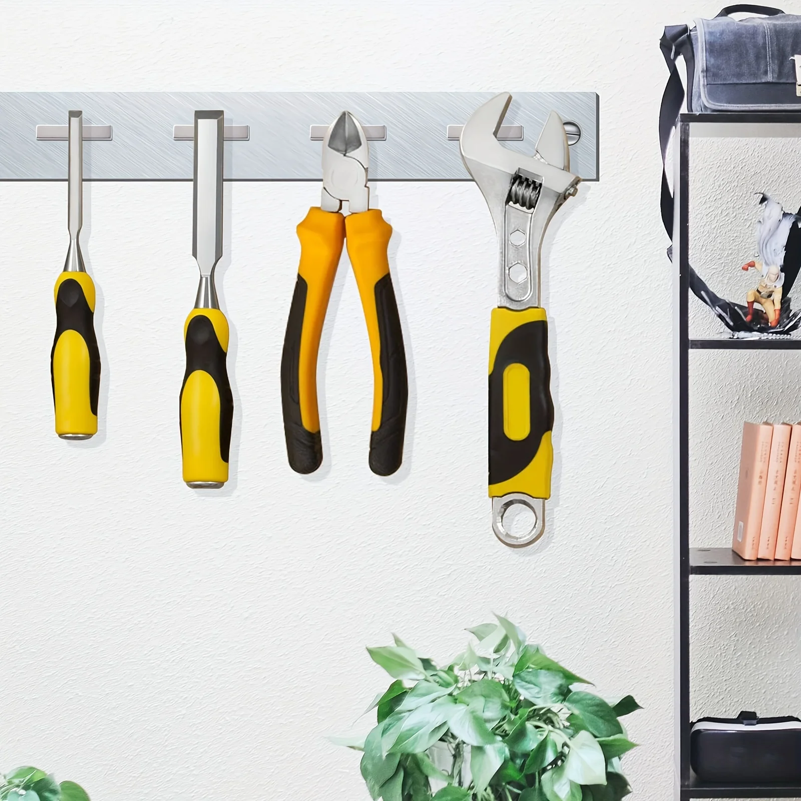 Imán 40x10x5(10uds) para almacenamiento de herramientas y oficina, imán de almacenamiento, imán de mapa, imán de cierre de cajón