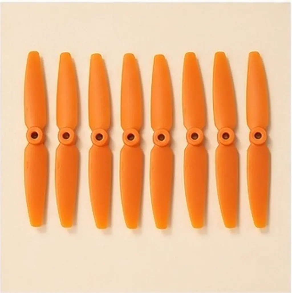 4Pairs 5030 5x3 Orange Plastic Propeller Props for Mini Rc Quadcopter Drone Multicopter Strong Light ABS Efficient Stable