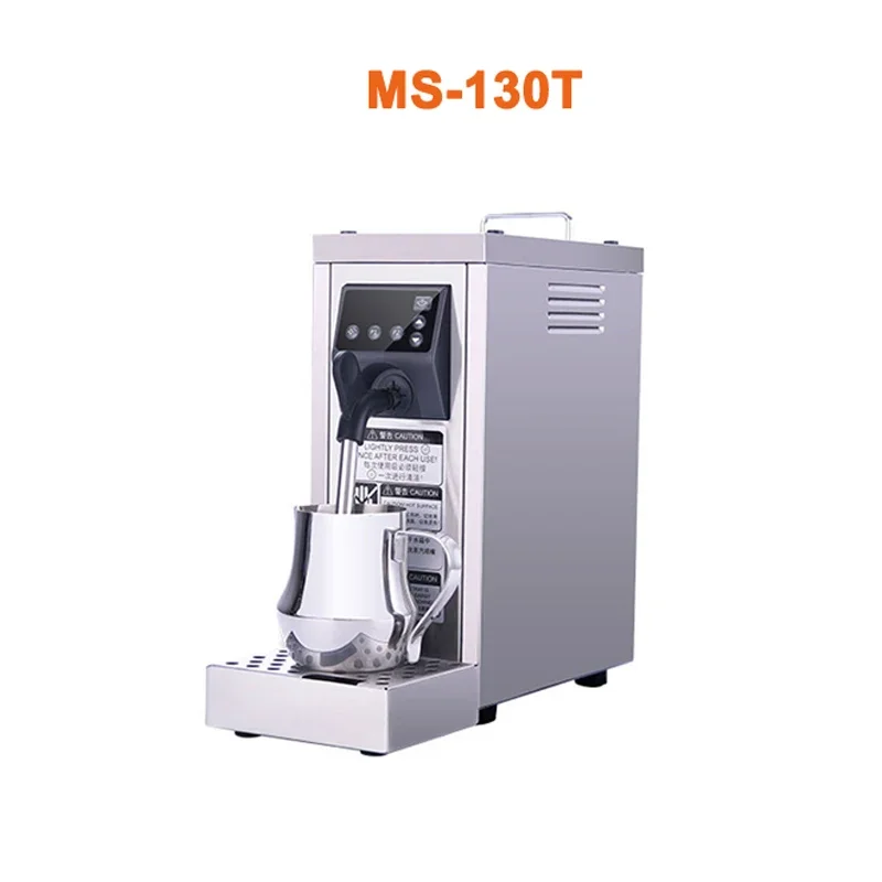 Welhome MS130T 220V Professional Milk Steamer Commercial Milk Foaming Machine Milk Steamer With Temperature Setting Milker