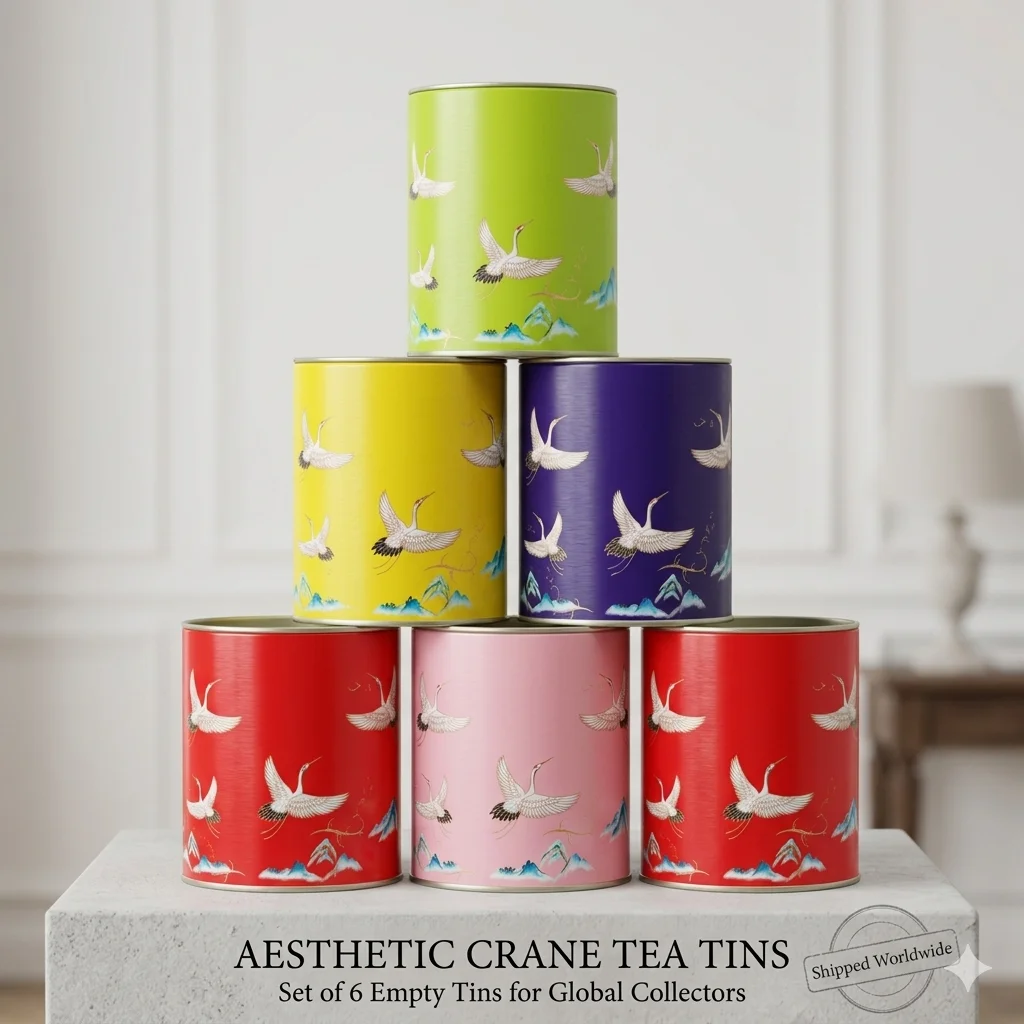 

Chinese Product Creative Tea Can Tieguanyin, Da Hong Pao, And High-Mountain Green Tea — Airtight Premium Tea Tins For Favorites