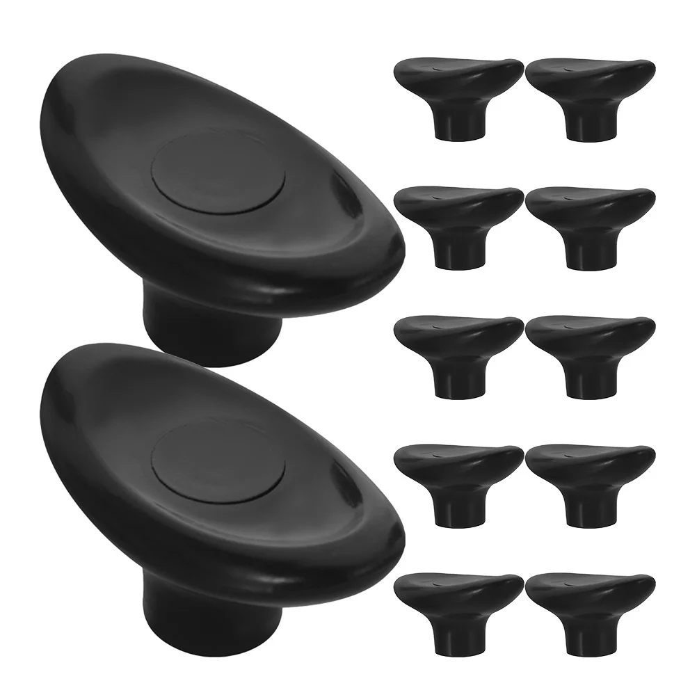 12 шт. универсальные ручки для крышек кастрюль, защита от ожогов, износостойкие аксессуары