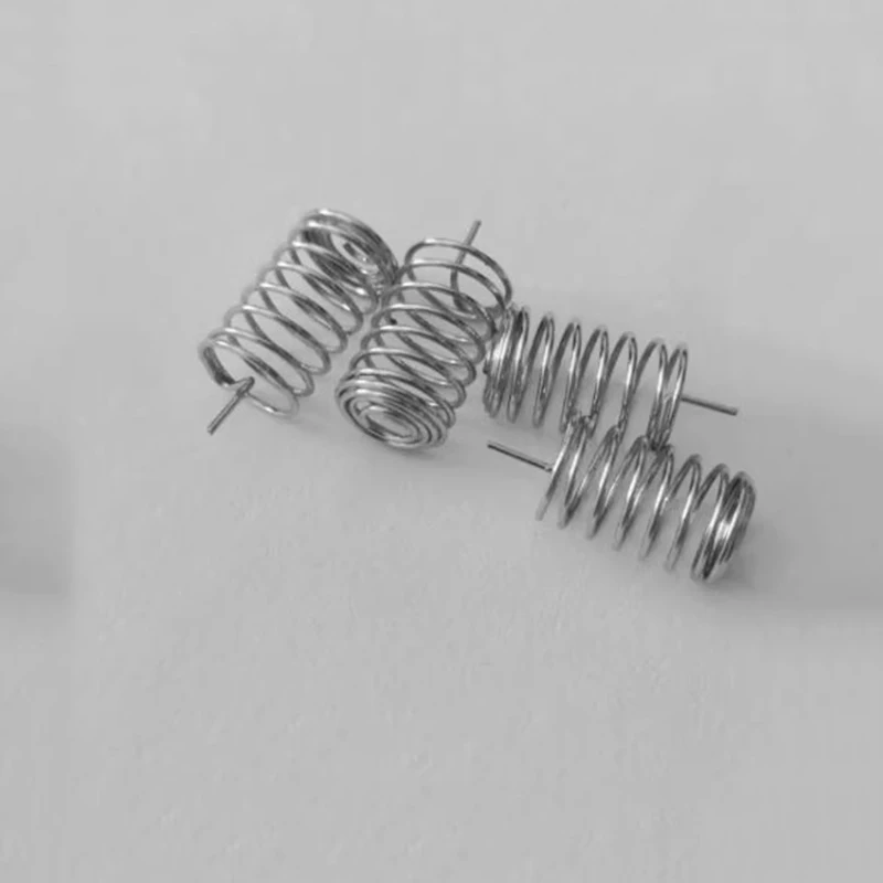 

1000pcs Wire diameter 0.4mm coil diameter 6mm height 9mm nickel plated wire inner winding middle pin inner rotation touch spring