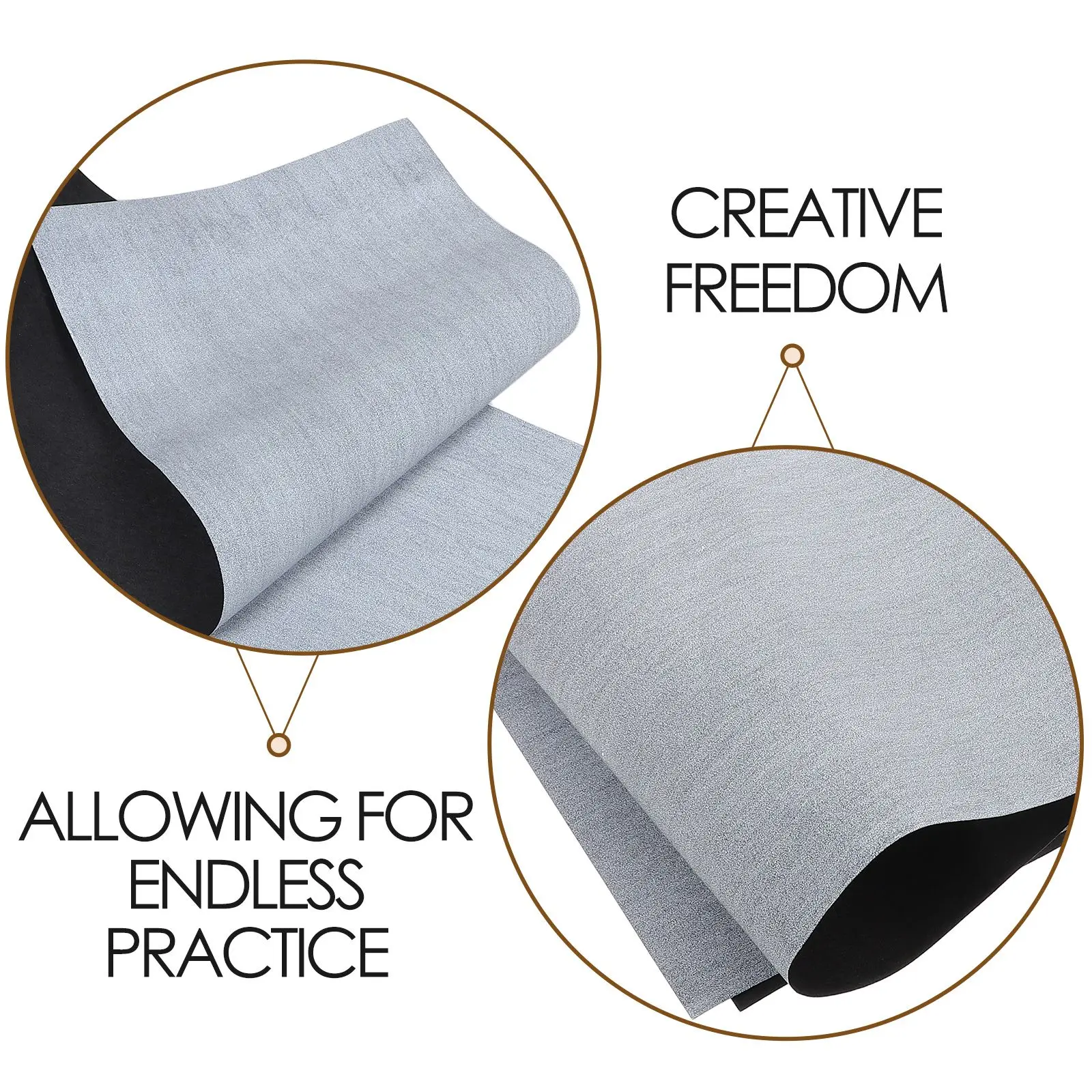 CalligraphieBrushWaterWritingCloth RéutilisableChinesePaintingScrollWaterDrawCardInkMatPracticeToolBeginnersSetArtSupplies