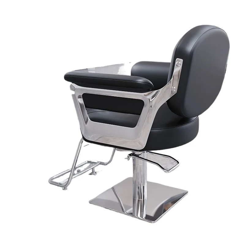 

Internet celebrity trendy shop hair salon barber shop chair simple hair perm and dyeing chair barber shop chair can be put down