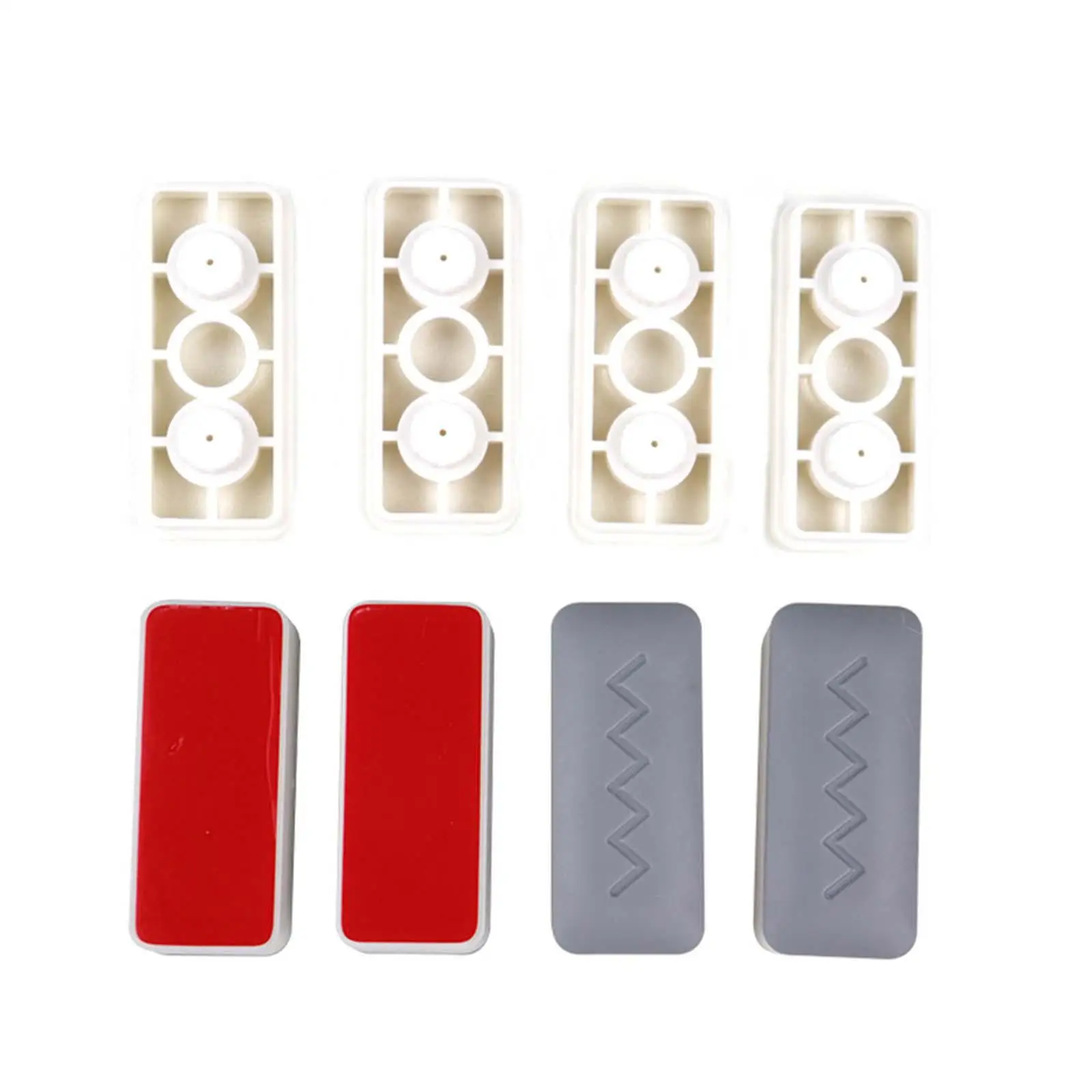 4 Pieces Toilet for seat Buffers Universal for seat Replacement Bumpers