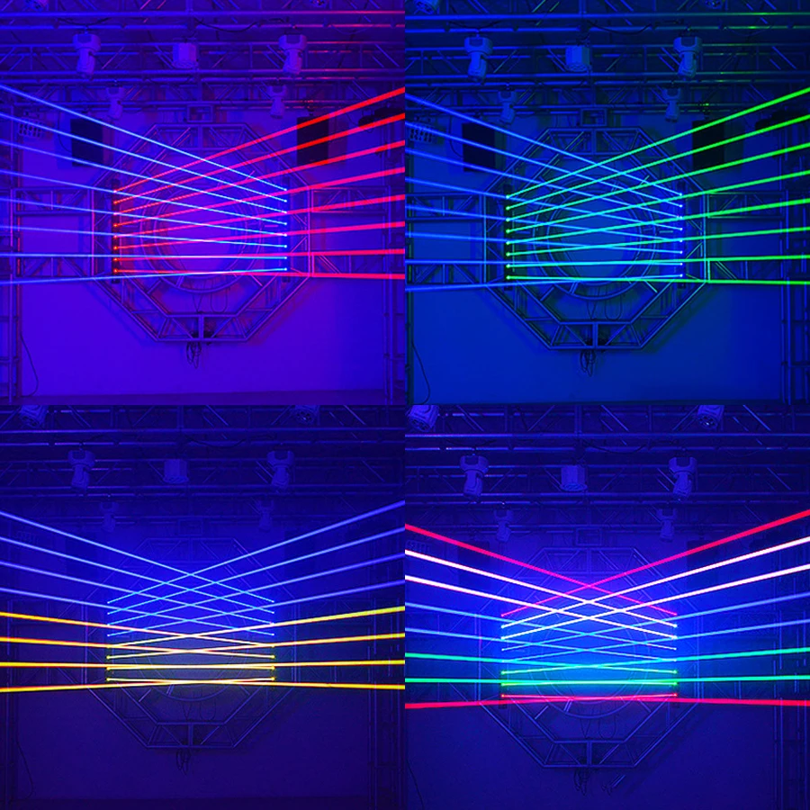 Imagem -05 - Lâmpada Laser de Cabeça Móvel com Olhos Colorida Rgb Bar Palco dj Lâmpada de Feixe de Controle Dmx Projetor Discoteca Festa Casamento Iluminação