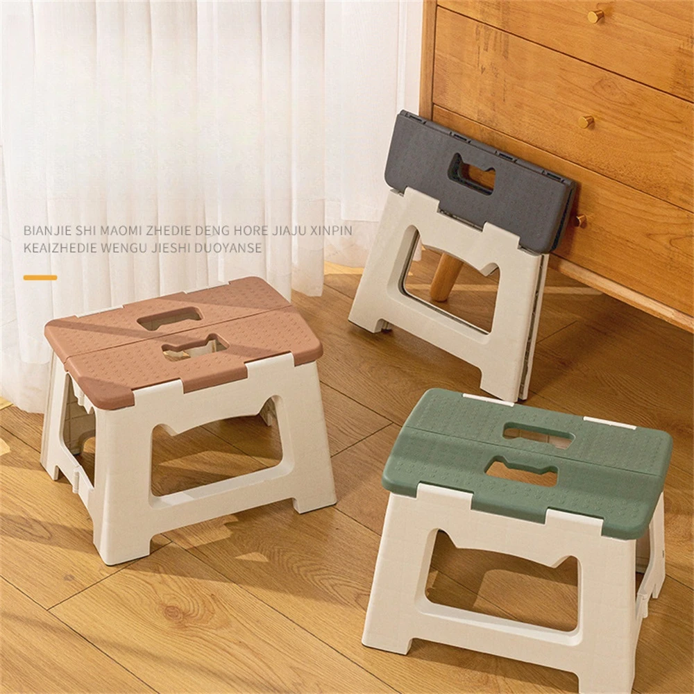 

Household Folding Stool Outdoor Portable Fishing Bench Plastic Child Chair Seat Lightweight Travel Camping Hocker Furniture Tool