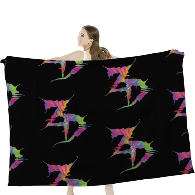 Zeds Dead Throw Blankets Tufting Blanket For Travel Light Dorm Room Essentials Luxury Thicken Blanket