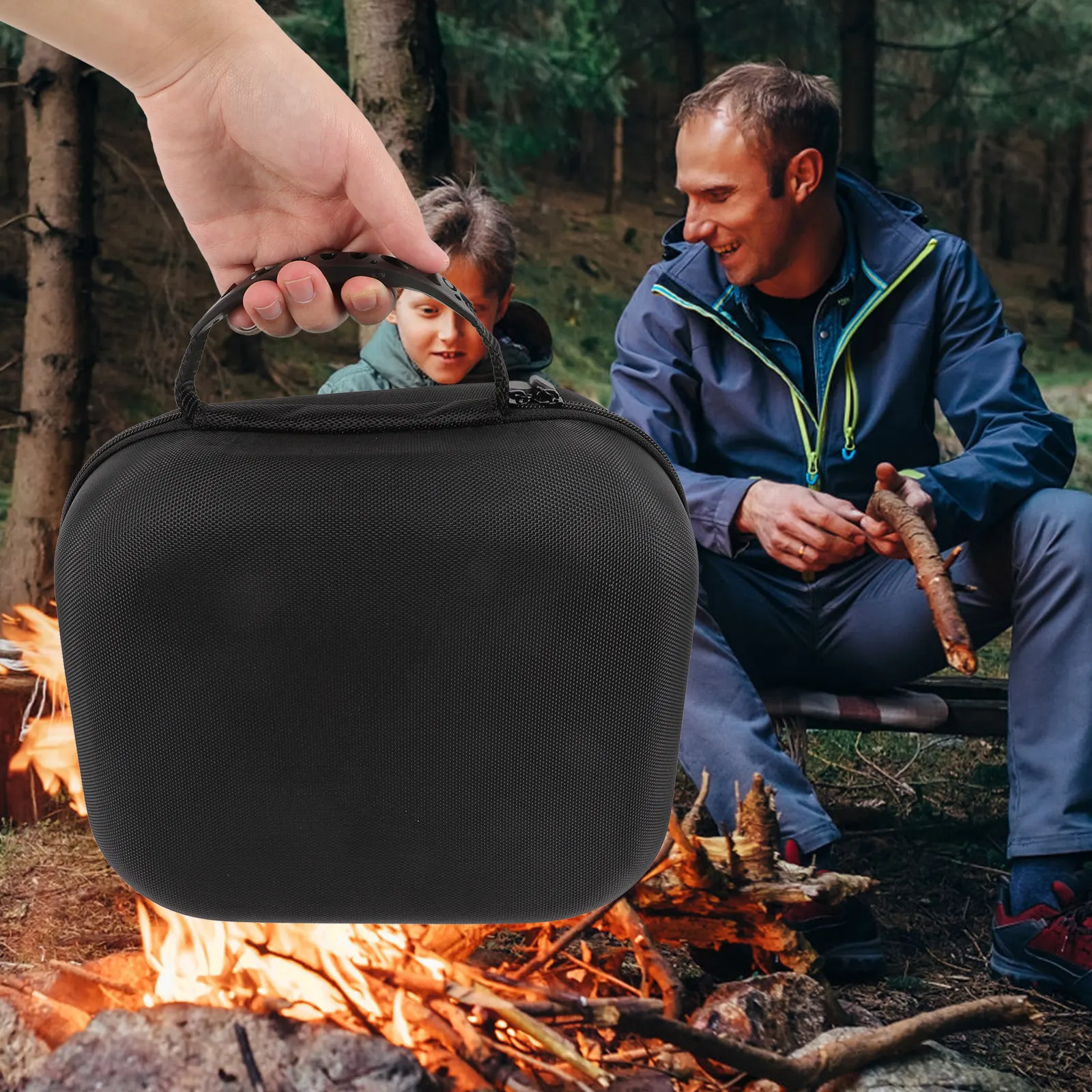 Outdoor Camping Light Ideas - Torba do przechowywania akcesoriów z oświetleniem