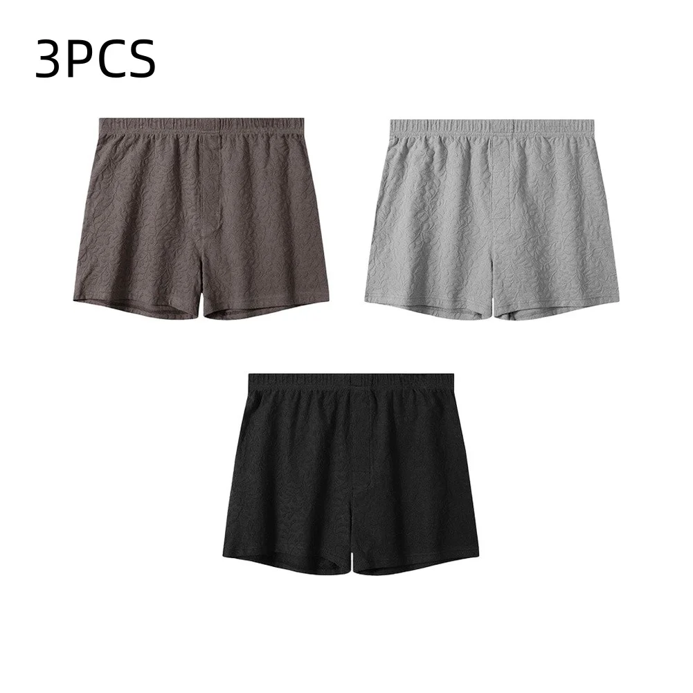 Men\\\\\\\'s U-Shaped Pouch Boxer Shorts Stretch Fabric Mid Waist Design for Comfortable Sleep and For Arrow Pant Pairing