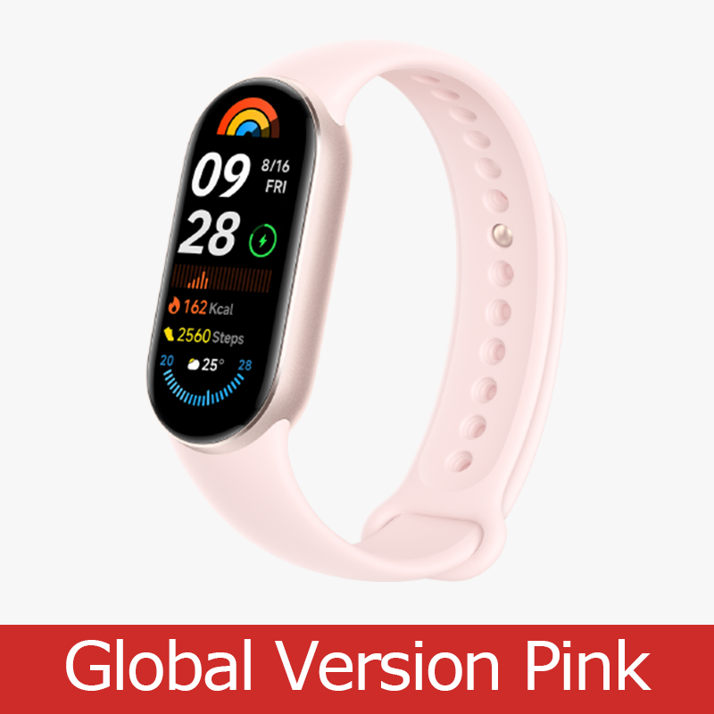  Global Version Xiaomi Band 9 Mi Smart Bracelet 9 Color AMOLED 1.62" Ultra 21 Days Battery Life Miband Wrist Watch Blood Oxygen 