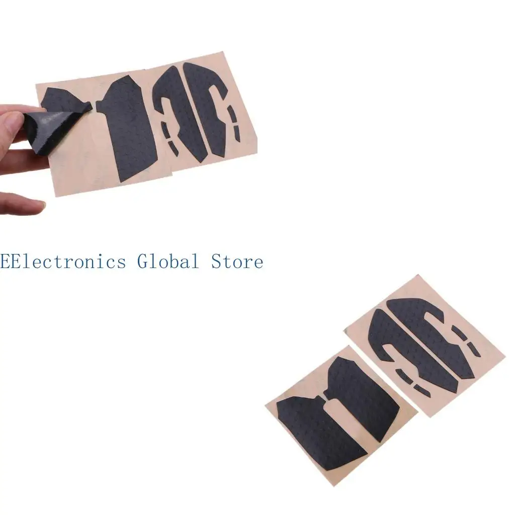 

462B Противоскользящая резинка для мыши «сделай сам», изысканные боковые ручки, устойчивая к поту клейкая лента, 13x10 мм