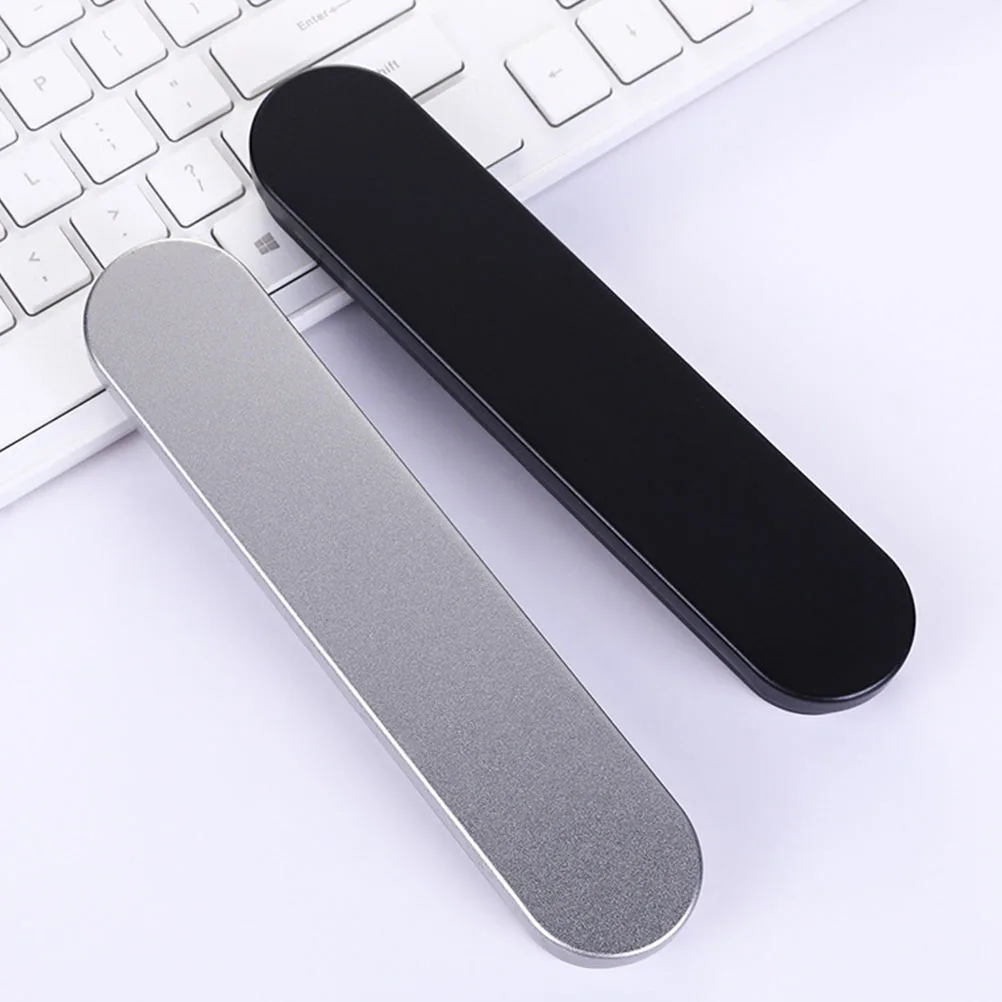 

6pcs Metal Pencil Case Durable Tinplate Compact Size Student School Pen Organizer Multi Function Stationery Box