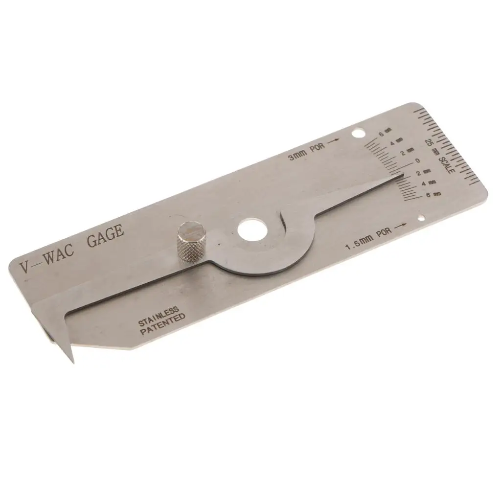 Stainless Steel Biting Edge Welding Gauge Precision Welding Inspection Tool for Welding Point Measurement