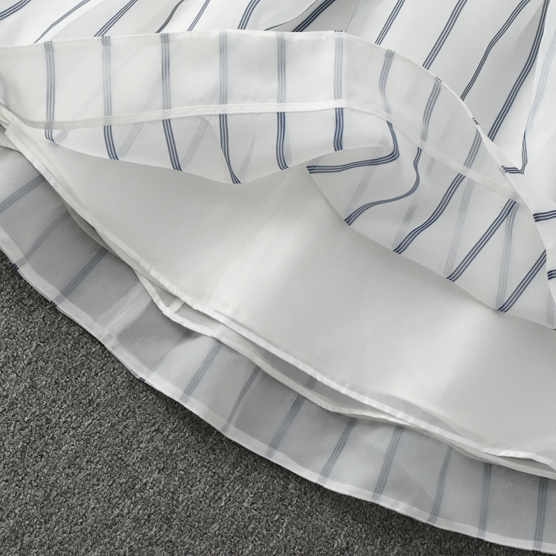 الرجعية مخطط f تنورة المرأة الصيف جديد عالية الخصر التخسيس Faion تنوعا INS Me ألف خط مظلة تنورة ort Dr