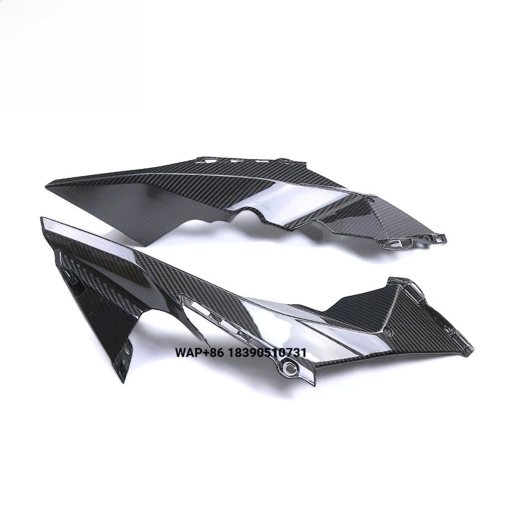 Dry Carbon Fiber Fairing Front Tank Side Panel for 1290 Super Duke R Motorcycle Accessories (Black)