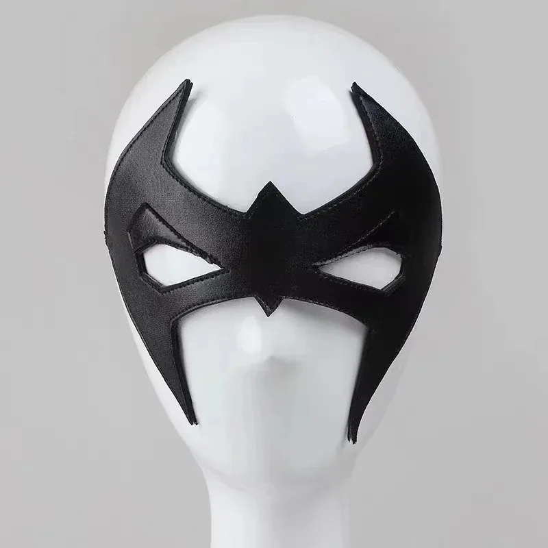 게임 배트 아캄 시티 의상 코스프레 의상 딕 그레이슨 롤플레잉 바디수트 할로윈 카니발 의상 신발 커버 포함,7;k'