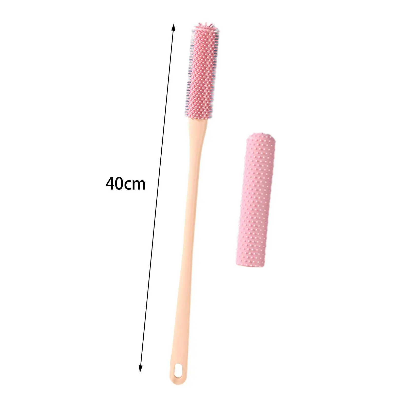 Toe Cleaning Brush Feet Cleaner Scrub Lotion Applicator for Foot Foot Brush Long Handle Foot Scrubber for Men and Women Senior