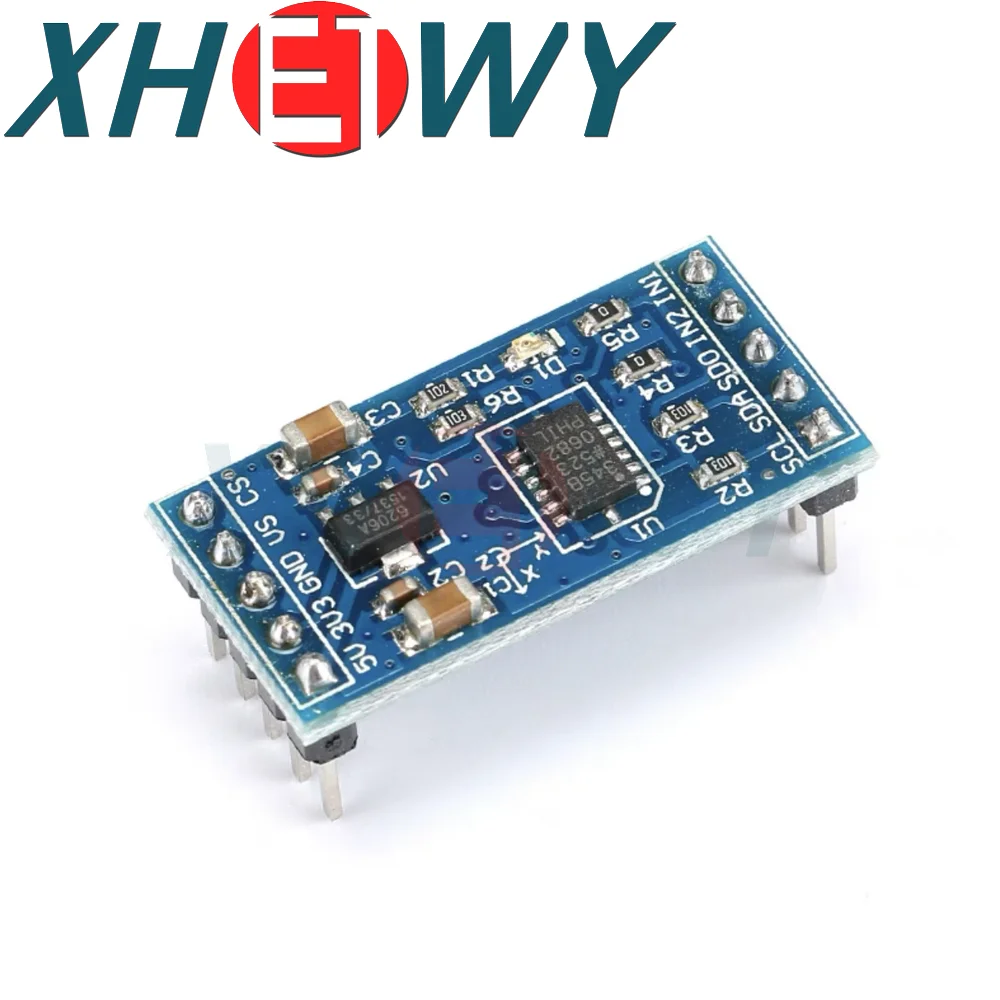 Sensor Digital Módulo Acelerômetro para Arduino, Raspberry PI, IIC, SPI, ADXL345