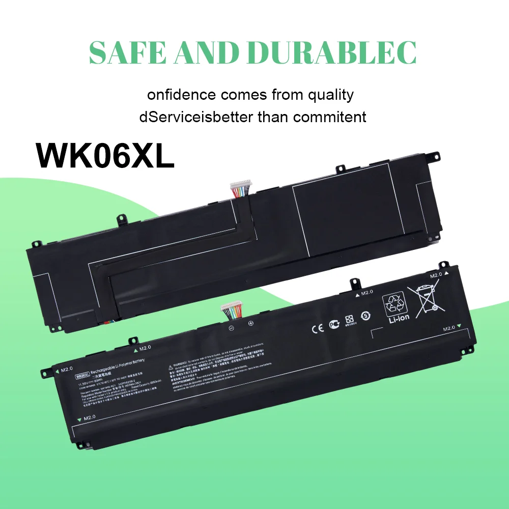 

Аккумулятор WK06XL для HP M39179-005 M41711-005 M41640-CD1 M38822-1D1 HSTNN-IB9V HSTNN-WB0C Omen 16-b0013dx