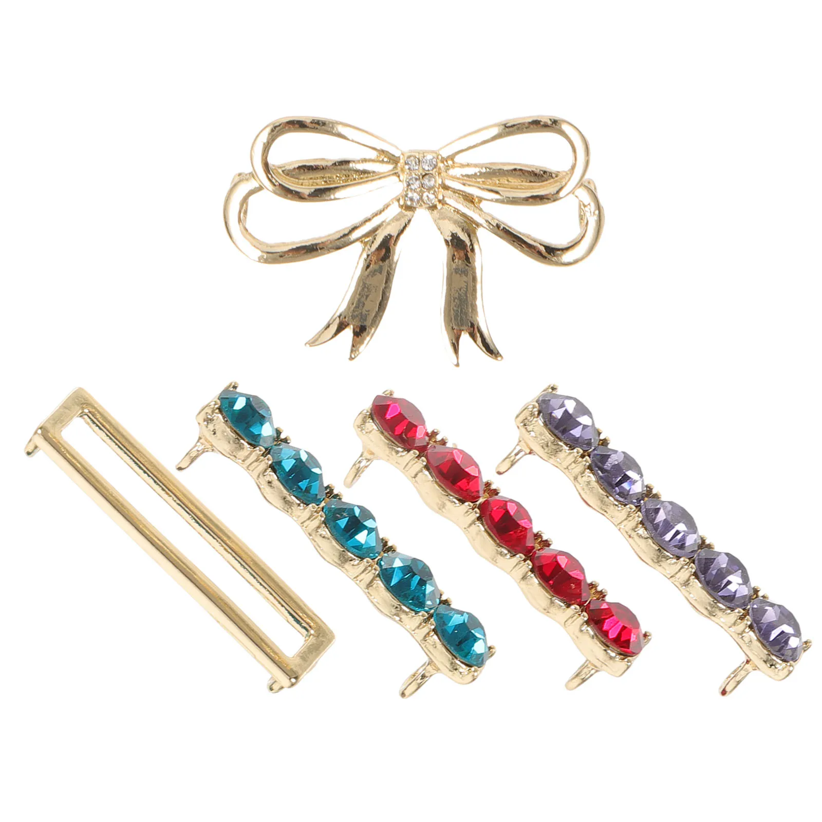 

5 Pairs Shoelace Decorations Shoelace Charms Fashionable Lightweight Women Shoe Buckle Decorations Sneaker Accessories