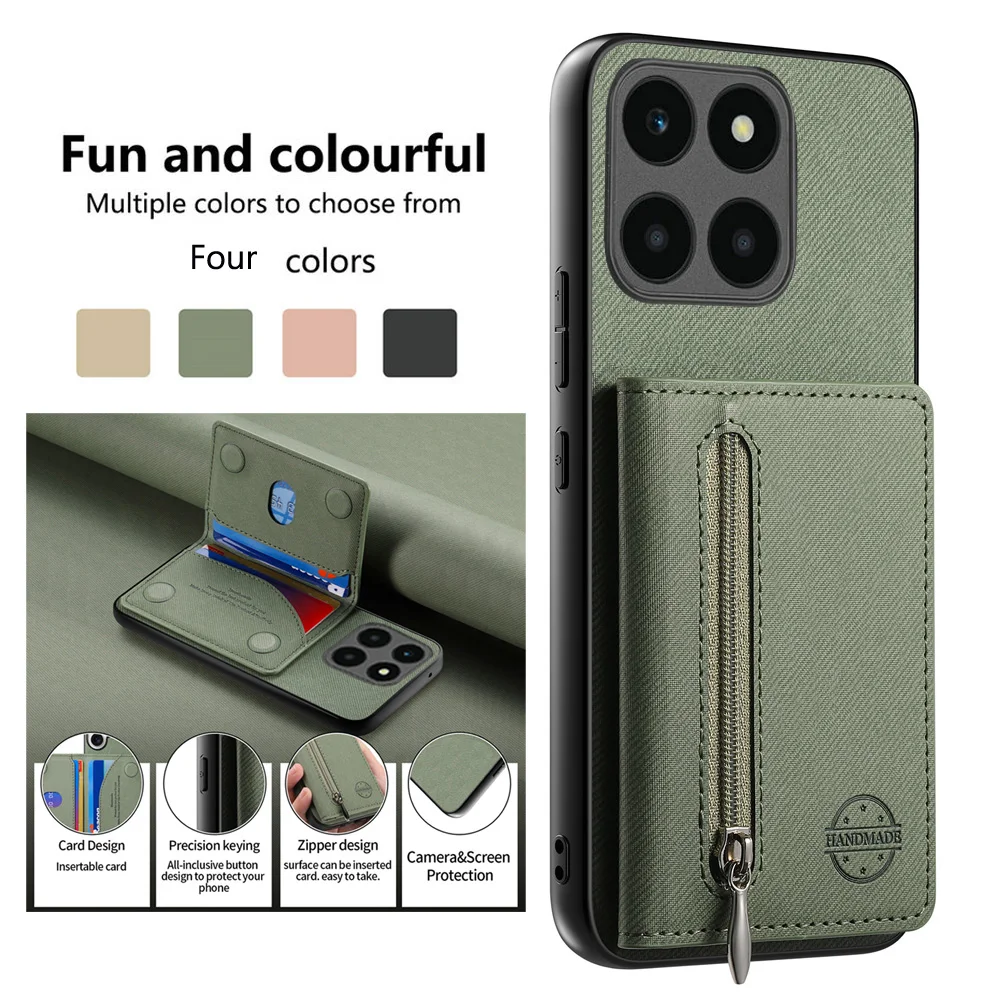 Funda de Lujo con Cierre y Ranuras para Tarjetas RFID para Motorola Moto Edge 60 Fusion, 60 Pro, 70 Ultra 5G, Funda Protectora con Lápiz Stylus Motorola Signature
