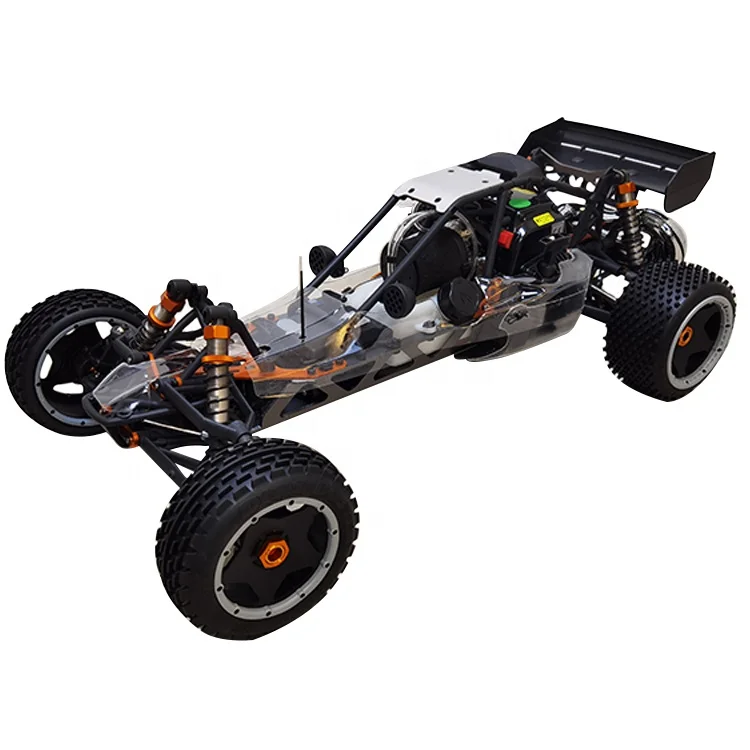 1/5 RC Baja 5B 2.4G RWD 80km/h 30.5cc Fuel RC Buggy 2-suwowy silnik RTR RC Car z benzyną