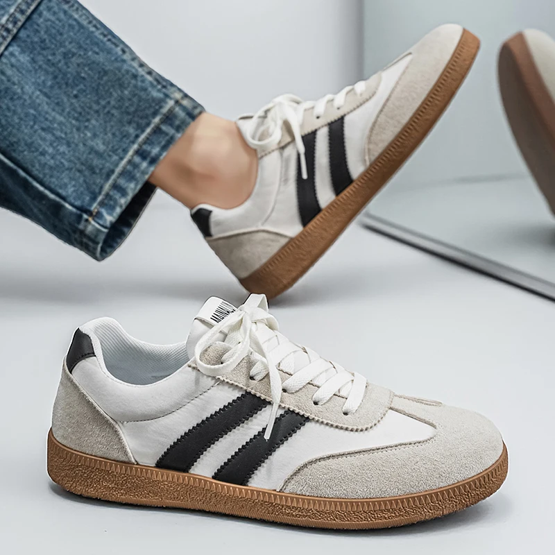 Herren Leichte Casual Laufschuhe, Stylische Ganzjahres-Vielseitige Skateschuhe für Männer – Detail 1