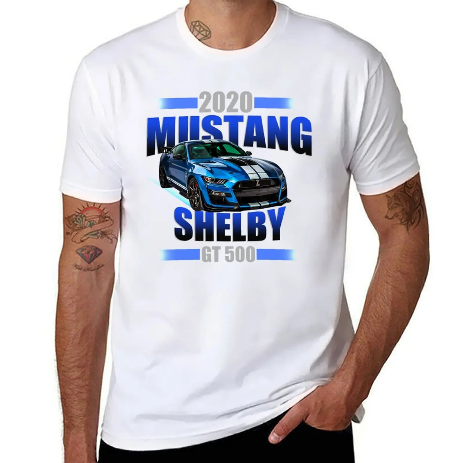 

2020 Shelby GT 500 T-Shirt cotton t shirts high quality man t shirt heavy cotton T-Shirt