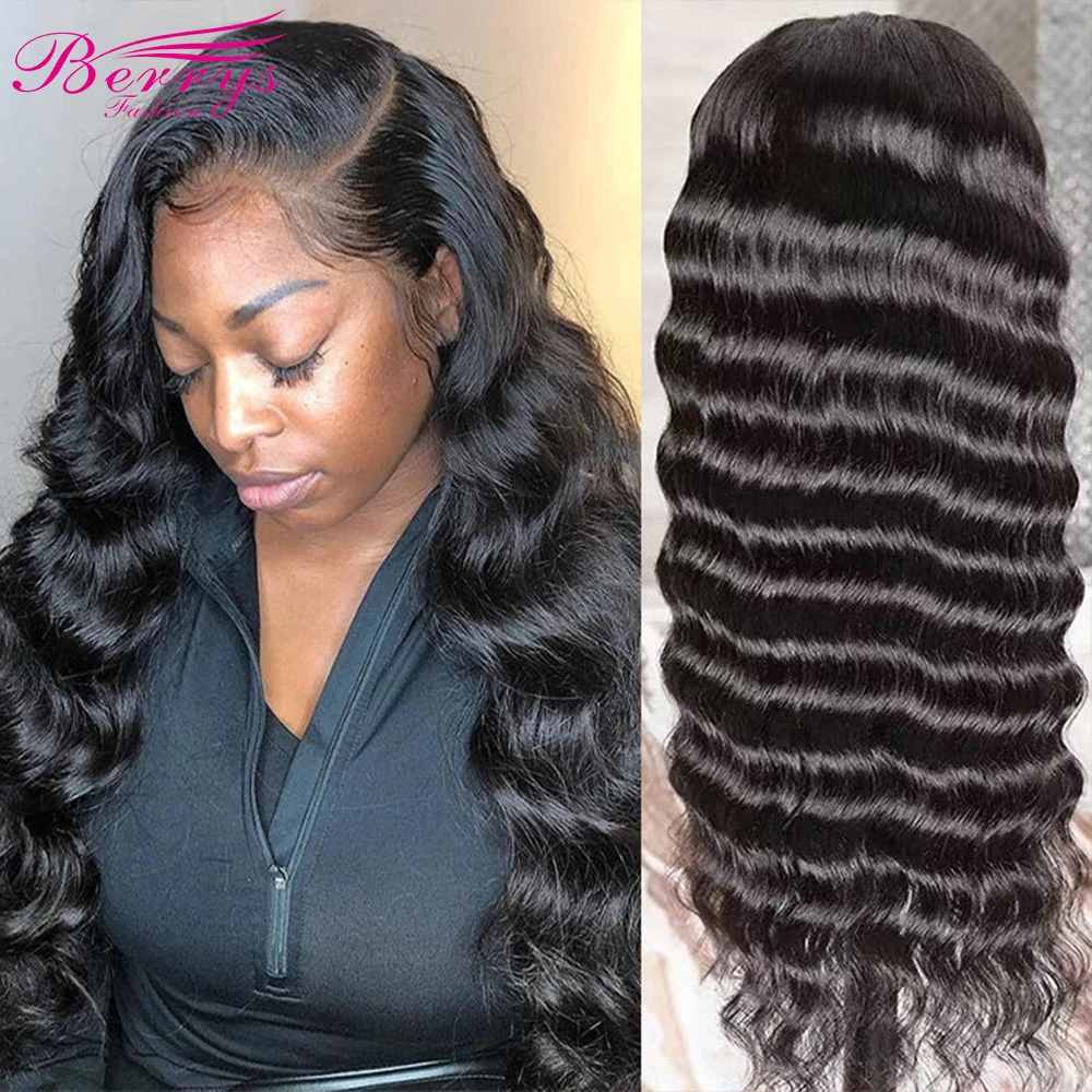 

Loose Deep Wave 13x6 HD Frontal Wig 250% Density 32Inch Brazilian Loose Deep Wave 5x5 HD Lace Closure Wig For Women Remy Hair