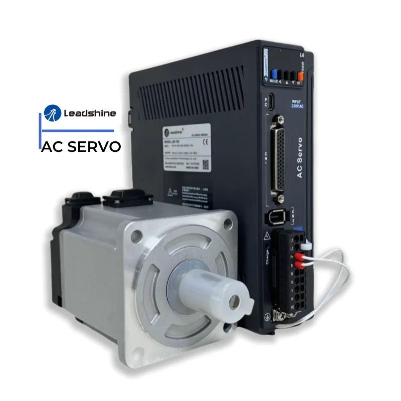 

Leadshine Original 750W AC Servo Motor Drive Kit with 23-Bit Absolute Value Encoder 750W Servo Motor Kit