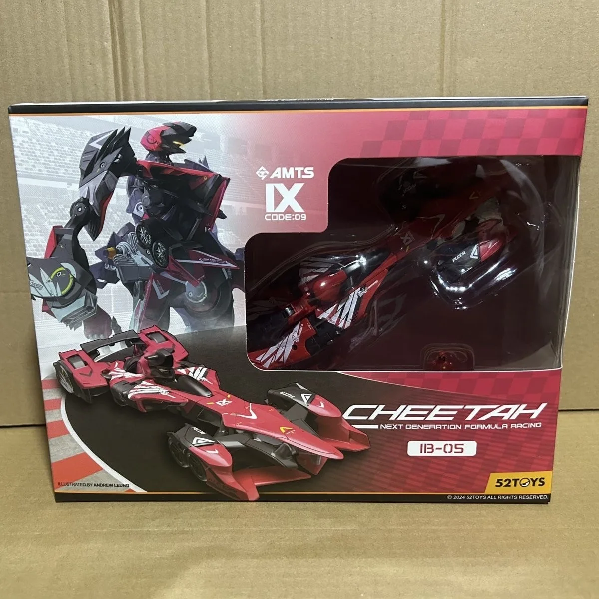 

In Stock 52TOYS Infinitybox IB-07 GAZELLE Deformation Robot Converting in Mecha and Cube Action Figure Collectible Toys Gifts