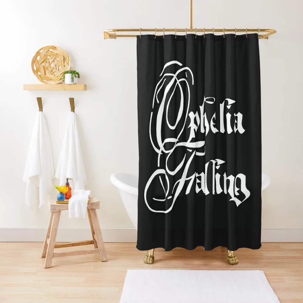 

Ophelia Falling Title Shower Curtain Bathroom Accessories Washable Waterproof Fabric Shower Luxury Bathroom Cover Curtain