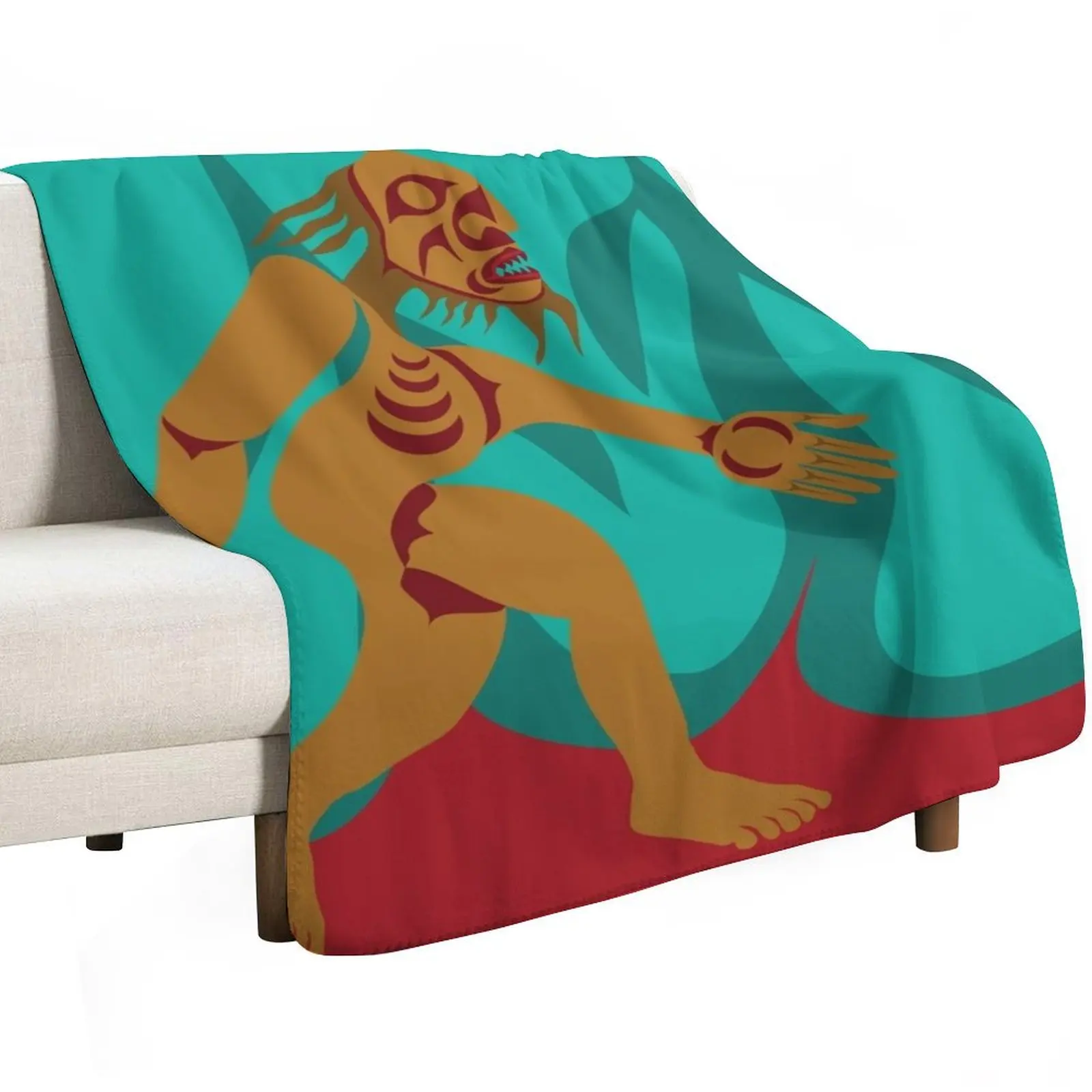 

Sasquatch Throw Blanket Sofa Quilt Thermal Thins Blankets