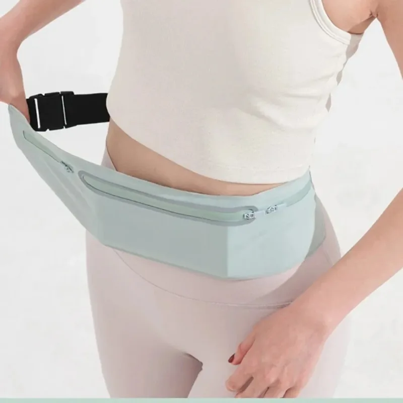 Sports Waist Pack Fanny Pack Wallet Adjustable Men Women Running Pouch Belt Portable Phone Holder Gym Bum Outdoor Running Bags